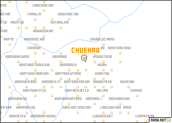 map of Chüe-hpa