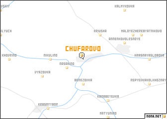 map of Chufarovo