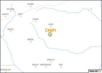 map of Chʼufī