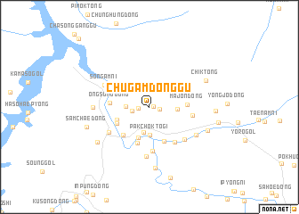 map of Chugamdonggu