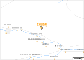 map of Chuga