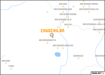 map of Chugchilán