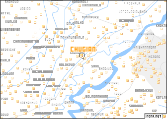 map of Chugiān