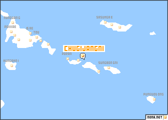 map of Chugijang-ni