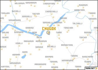 map of Chugok