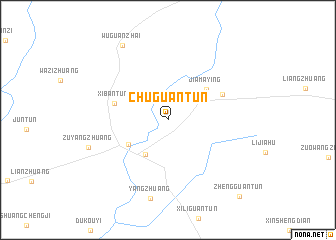 map of Chuguantun