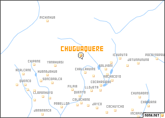 map of Chuguaquere