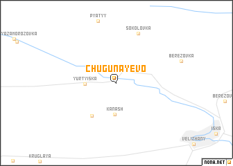 map of Chugunayevo