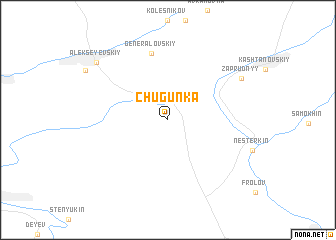 map of Chugunka