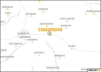 map of Chugunovka