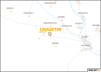 map of Chugurtma