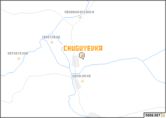 map of Chuguyevka