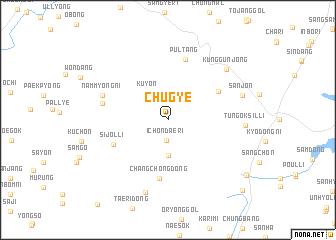 map of Chugye