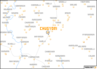 map of Chugyo-ri