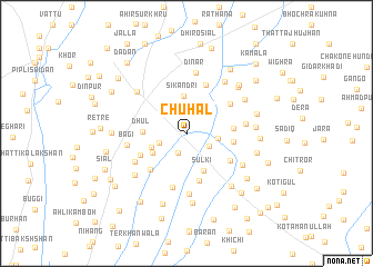 map of Chuhal