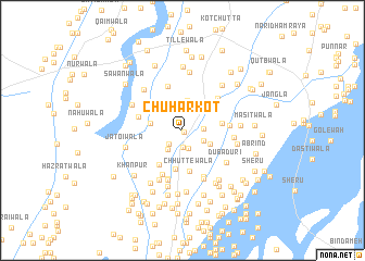 map of Chūhar Kot