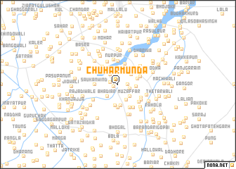 map of Chūhar Mūnda