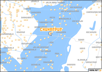 map of Chūharpur