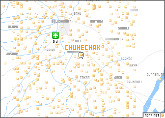 map of Chūhe Chak