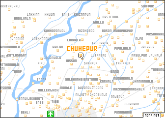 map of Chūhepur
