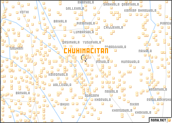 map of Chūhi Macītān
