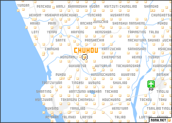 map of Chu-hou