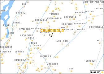map of Chuhriwāla