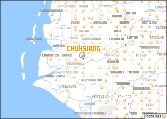 map of Chu-hsiang