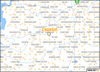 map of Chu-hsin