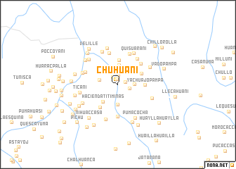 map of Chuhuani
