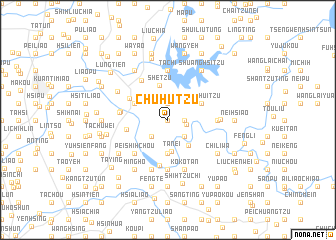 map of Chu-hu-tzu