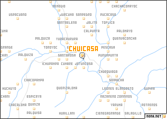 map of Chuicasa