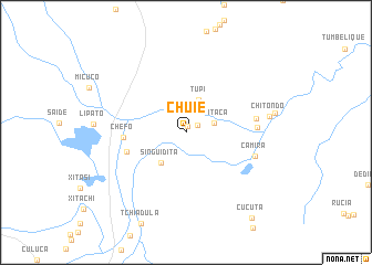 map of Chuie