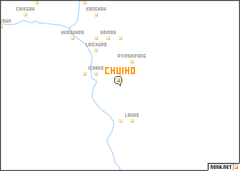 map of Chu-iho