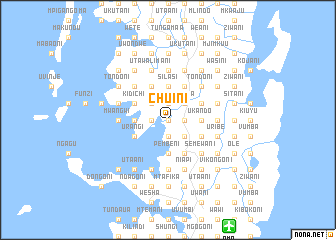 map of Chuini