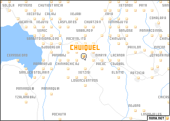 map of Chuiquel