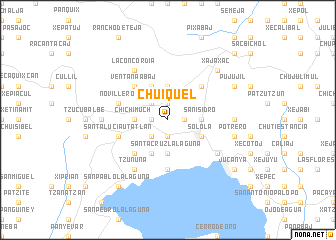 map of Chuiquel