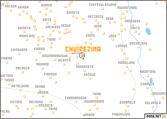 map of Chuíre Zima