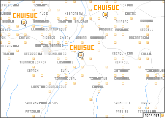 map of Chuisuc