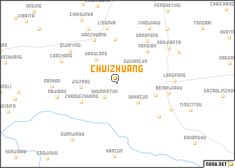 map of Chuizhuang