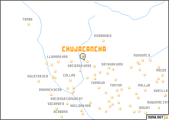 map of Chujacancha