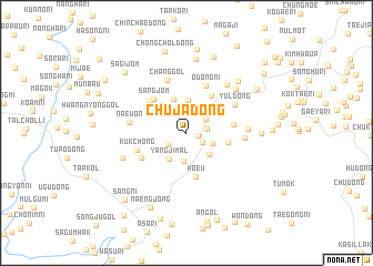 map of Chuja-dong