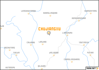 map of Chujiangxu