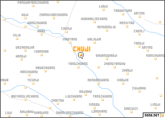 map of Chuji