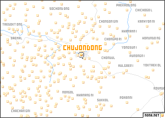 map of Chujon-dong