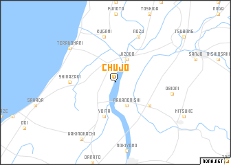 map of Chūjō