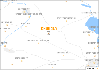 map of Chukaly