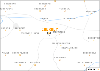 map of Chukaly