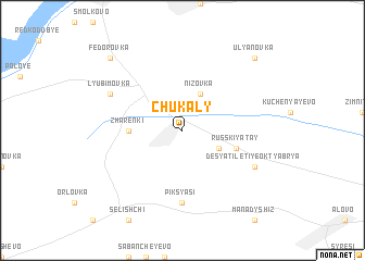 map of Chukaly