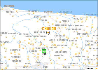 map of Chūkām